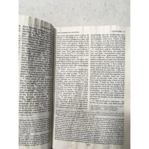 the new Oxford Annotated Bible Revised Standard version some pages stick - Picture 9 of 16